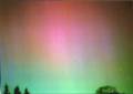 � B. K�hne; Polarlichter vom 11. April, 23:25 - 23:45 MESZ mit 28 mm Weitwinkel, Belichtung ca. 10 - 30 sek., Fuji Superia 200