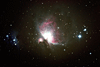 O. Aders; Orionnebel M 42, 2 Bilder, ISO 400, 5min und 1 Bild 30sec.