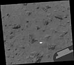 (c) NASA/JPL/US Geological Survey; Ausschnitt aus dem vorherigen Bild. 17.01.2004