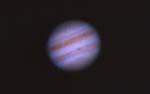© M. Wagner; Jupiter mit Mondschatten